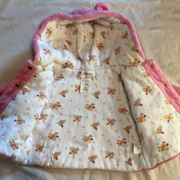 Winnie the Pooh Infant Girl Size 12 Months Fleece Coat Jacket - Picture 6 of 11